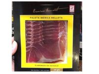 Paleta Ibérica Bellota 50%, loncheada máquina. ETIQUETA ROJA. 100 gr.