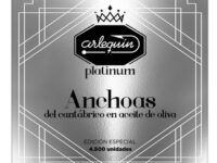 Anchoas de Santoña en aceite de oliva Arlequín, 120gr.